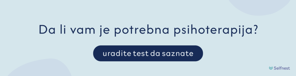 test da li mi je potrebna psihoterapija
