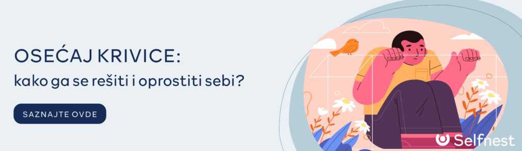 Osećaj krivice Blog post Selfnest