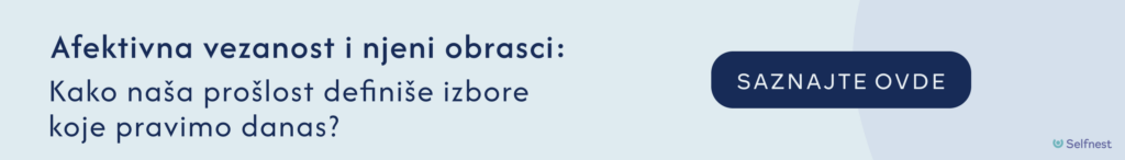 Banerr koji vodi na tekst o afektivnoj vezanosti i njenim obrascima