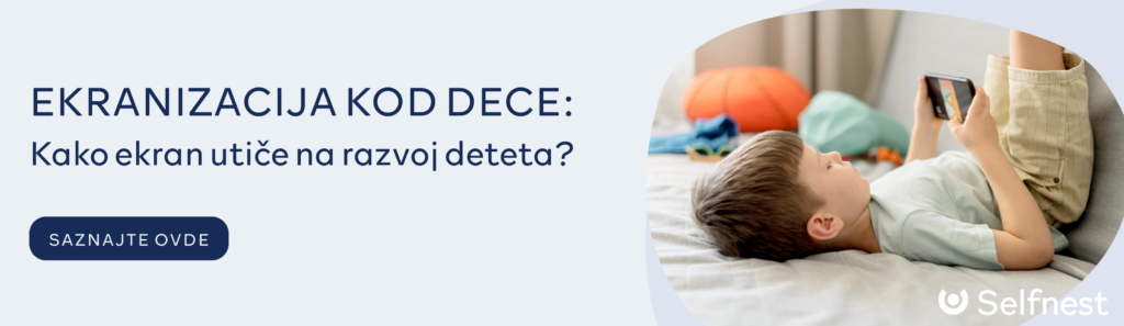 Screen effect on children, leading to blog post