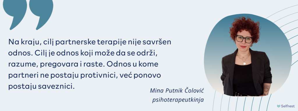 Citat terapeutkinje Mine o partnerskom odnosu 1